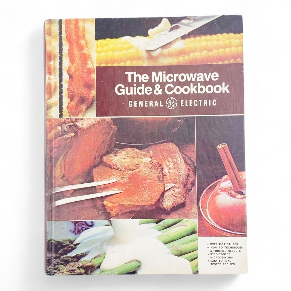 MICROWAVE GUIDE AND COOK BOOK Vintage 1977 How To Use Guide General Electric​